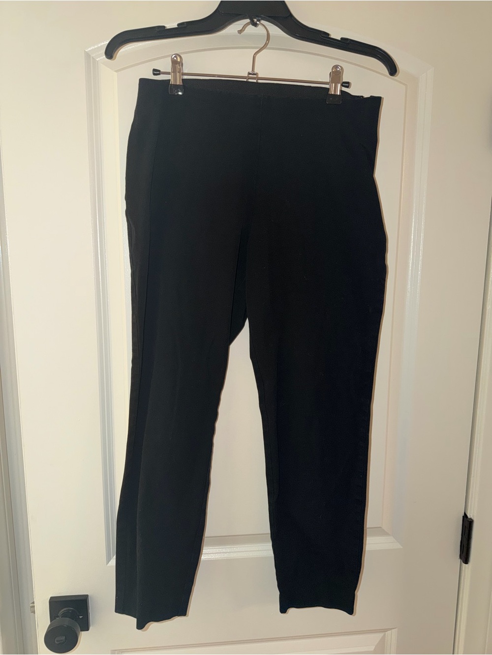a new day Black straight leg cropped trouser